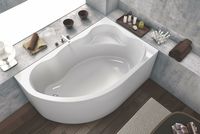 Акриловая ванна Kolpa San Amadis 160х100 L 567330 без гидромассажа — фото 3, Акриловые ванны