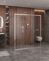 Товар: Душевой уголок CEZARES MOLVENO-AH-2/2-170/80-C-Cr-IV - фото 2 Душевой уголок CEZARES MOLVENO-AH-2/2-170/80-C-Cr-IV — фото 2, Прямоугольные душевые уголки