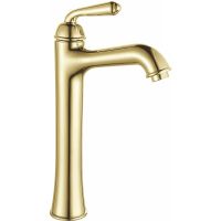 Смеситель для раковины Rose R02E R0211E Золото — фото 1, Смесители для раковины