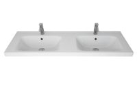 Товар: ГАРМОНИЯ, 125 см, мебельный умывальник, керамический, две чаши - фото 2 ГАРМОНИЯ, 125 см, мебельный умывальник, керамический, две чаши — фото 2, Мини-раковины