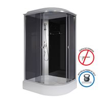 Душевая кабина Niagara Eco E120/80/26L/TN (120х80х215) средний поддон(26см),стекло тонированное,4 ме — фото 1, Душевые кабины