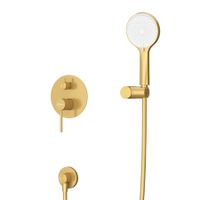 Душевой комплект встраиваемый CEZARES RELAX-DSET-BORO — фото 4, Встраиваемые душевые комплекты