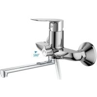 Смеситель для ванны Haiba универсальный Хром арт-HB60506 — фото 3, Смеситель для ванны