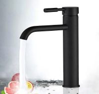 Товар: Смеситель для раковины ALMAes Sona TVZ-0906 Черный матовый - фото 4 Смеситель для раковины ALMAes Sona TVZ-0906 Черный матовый — фото 4, Смесители для раковины