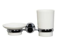 K-28226 Держатель стакана и мыльницы — фото 1, Аксессуары для раковины