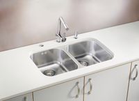 Товар: Мойка для кухни DUO 30 SAT-90 752X440 в комплекте с сифоном 1127257, - фото 2 Мойка для кухни DUO 30 SAT-90 752X440 в комплекте с сифоном 1127257, — фото 2, Кухонные мойки