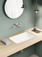 Товар: Раковина GSI Pura 50 724711 Белый - фото 3 Раковина GSI Pura 50 724711 Белый — фото 3, Раковины