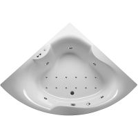 Акриловая ванна Vayer Iryda 150x150 Гл000006822 без гидромассажа — фото 9, Акриловые ванны