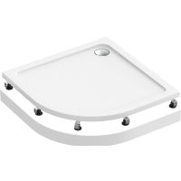 Акриловый поддон для душа Bas Раунд 100х100 ПН00068 Белый — фото 1, Акриловые душевые поддоны