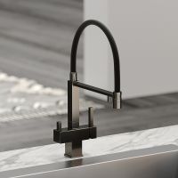 Смеситель для кухни Sancos Moro SC4006GG Вороненая сталь Черный — фото 8, Смесители для кухни