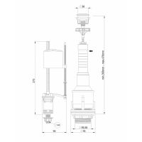 Товар: Сливная арматура Creavit Mega MM.101001.3004-100-I Хром - фото 2 Сливная арматура Creavit Mega MM.101001.3004-100-I Хром — фото 2, Комплектующие для туалета