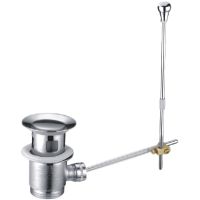 Донный клапан Creavit SF011 Хром — фото 1, Донные клапаны