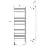 Товар: Водяной полотенцесушитель Point Альфа PN05152S П18 500x1200 Хром - фото 3 Водяной полотенцесушитель Point Альфа PN05152S П18 500x1200 Хром — фото 3, Водяные полотенцесушители