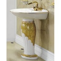 Раковина Laguraty 68 1441B Белая — фото 2, Раковины подвесные