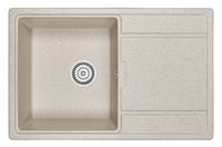 Granula-7804, ПИРИТ, кухонная мойка, кварц — фото 1, Кухонные мойки