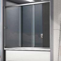 Товар: Шторка на ванну Good Door Screen WTW-160-C-CH 160 профиль Хром стекло прозрачное - фото 5 Шторка на ванну Good Door Screen WTW-160-C-CH 160 профиль Хром стекло прозрачное — фото 5, Шторки для ванной раздвижные