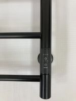 Электрический полотенцесушитель Comfysan Аврора EC-6 70x40 016180 Черный матовый — фото 4, Электрические полотенцесушители