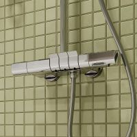 Душевая система Iddis SpaHome SPHSBTKi06 с термостатом Хром — фото 6, Душевые стойки
