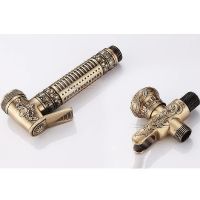 Гигиенический душ с запорным вентилем Bronze de Luxe Royal 10235 Бронза — фото 4, Гигиенические души