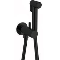 Гигиенический душ со смесителем Cisal Shower CV00797540 Черный матовый — фото 1, Гигиенические души