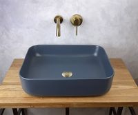 Раковина-чаша Bronze de Luxe Scandi 50 6127-DGM Серая матовая — фото 4, Раковины накладные