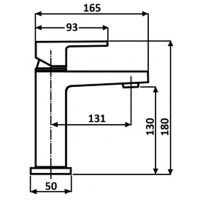 Товар: Смеситель для раковины ALMAes Fango TVZ-0934 Черный матовый - фото 2 Смеситель для раковины ALMAes Fango TVZ-0934 Черный матовый — фото 2, Смесители для раковины