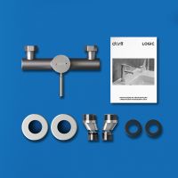 Смеситель для душа Dorff Logic D3020000SS Нержавеющая сталь — фото 6, Смеситель для душа