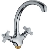 Товар: Смеситель для кухни Haiba HB4218 Хром - фото 1 Смеситель для кухни Haiba HB4218 Хром — фото 1, Смесители для кухни