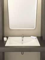 Товар: Раковина Laparet Sinergia 60 Белая - фото 7 Раковина Laparet Sinergia 60 Белая — фото 7, Раковины