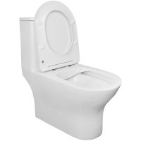 Унитаз моноблок Azario Terni AZ-8618 с бачком и сиденьем Микролифт — фото 3, Напольные унитазы