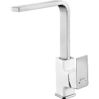 Смеситель для кухни E.C.A. Tiera 104818123EX Белый Хром — фото 1, Смесители для кухни