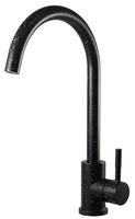 Смеситель для кухни ESKO K45 Black Черный гранит матовый — фото 2, Смесители для кухни