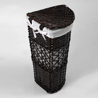 Товар: Salm WB-270-M Плетеная корзина для белья с крышкой - фото 3 Salm WB-270-M Плетеная корзина для белья с крышкой — фото 3, Корзины для белья