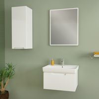 Зеркало TINY, 60 см, LED-подсветка — фото 2, Зеркала в ванную комнату