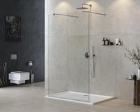 Душевая перегородка CEZARES LIBERTA-L-2-125-C-Cr — фото 1, Душевые перегородки