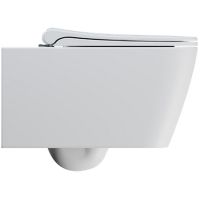 Унитаз GSI Nubes 961509 подвесной Белый матовый без сиденья — фото 5, Унитазы