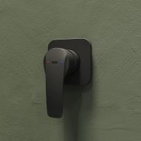 Смеситель для душа Iddis Ray RAYBL00i66 Черный матовый — фото 4, Смеситель для душа