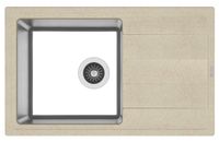 Florentina Мойка "Комби" 780, бежевый FS — фото 1, Кухонные мойки