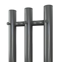 Товар: Полотенцесушитель электрический Point Деметра PN12822GB П3 120x1200 диммер справа, графит блеск - фото 5 Полотенцесушитель электрический Point Деметра PN12822GB П3 120x1200 диммер справа, графит блеск — фото 5, Электрические полотенцесушители