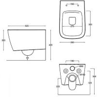 Товар: Унитаз Artceram A16 ASV003 42 00 подвесной Petrolio без сиденья - фото 2 Унитаз Artceram A16 ASV003 42 00 подвесной Petrolio без сиденья — фото 2, Подвесные унитазы