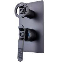 Товар: Душевая система Bronze de Luxe 1760'S Loft 6630SB Чёрная матовая - фото 4 Душевая система Bronze de Luxe 1760'S Loft 6630SB Чёрная матовая — фото 4, Душевые системы