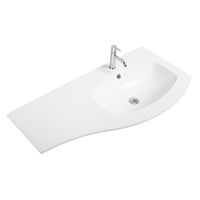 Раковина из искусственного мрамора CEZARES 50154 — фото 1, Раковины встраиваемые сверху