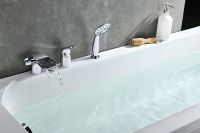 Смеситель на борт ванны Lemark Shift LM4345C Хром — фото 3, Смесители на борт ванны