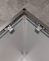 Товар: Душевой уголок CEZARES MOLVENO-A-2-90-P-GM - фото 4 Душевой уголок CEZARES MOLVENO-A-2-90-P-GM — фото 4, Квадратные душевые уголки