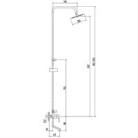Товар: Душевая система Haiba HB24807 Нержавеющая сталь - фото 2 Душевая система Haiba HB24807 Нержавеющая сталь — фото 2, Душевые системы