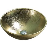 Раковина-чаша CeramaLux 41 7226SJ Золото — фото 1, Раковины накладные