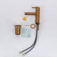 Смеситель для раковины CEZARES LEAF-LSM1-SS — фото 2, Смесители для раковины