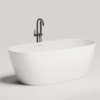 Ванна из искусственного камня Salini Sofia 170х80 102516G Белая глянцевая — фото 1, Ванны из искусственного камня