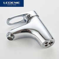 Товар: Смеситель для раковины Ledeme H04 1004L Хром - фото 2 Смеситель для раковины Ledeme H04 1004L Хром — фото 2, Смесители для раковины