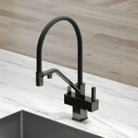 Смеситель для кухни Sancos Loro SC4007GG Вороненая сталь Черный — фото 2, Смесители для кухни